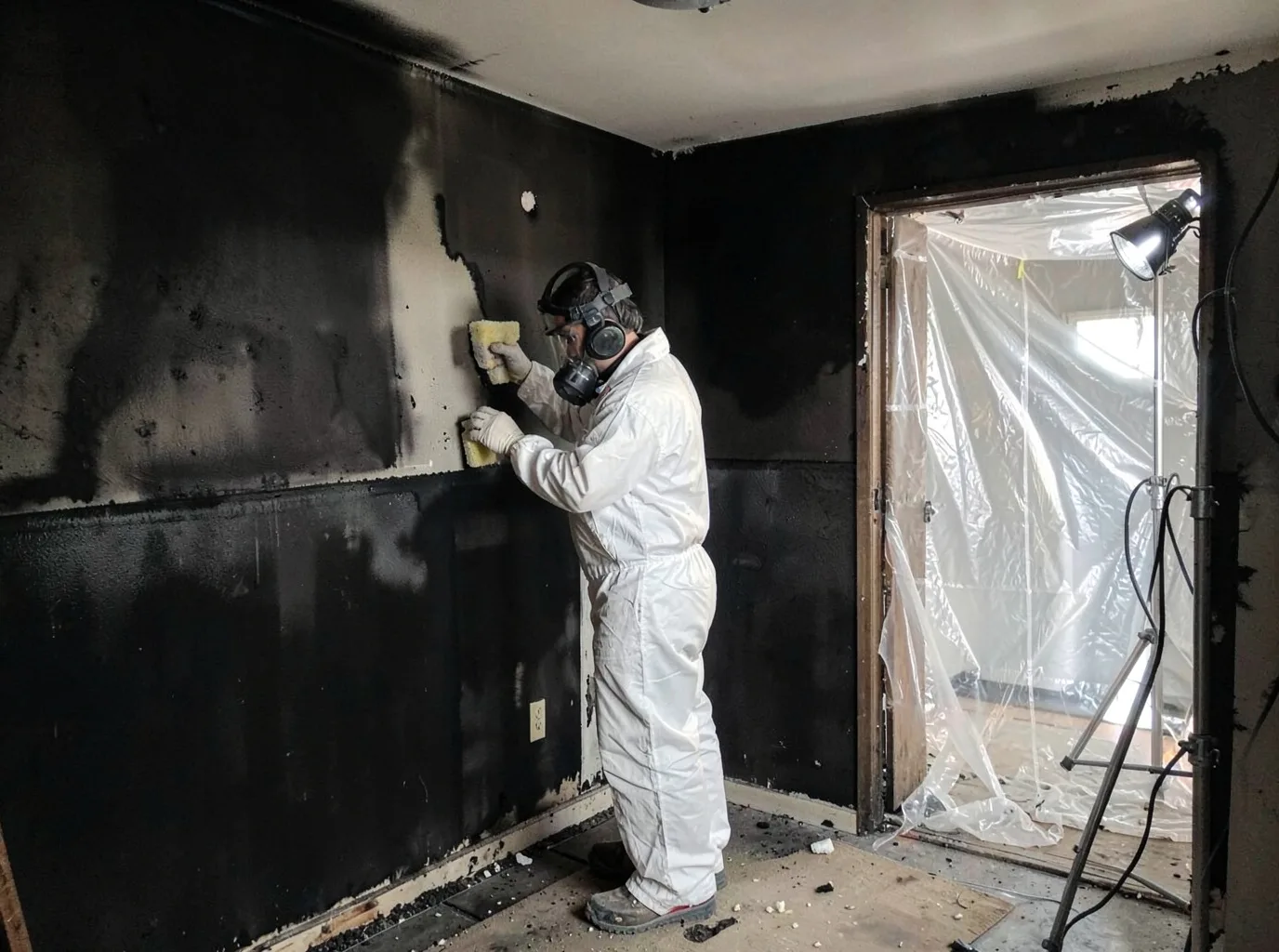 Fire Damage Restoration company in Hardtner, KS